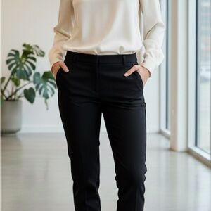 Express Black Straight Leg Women's Pants